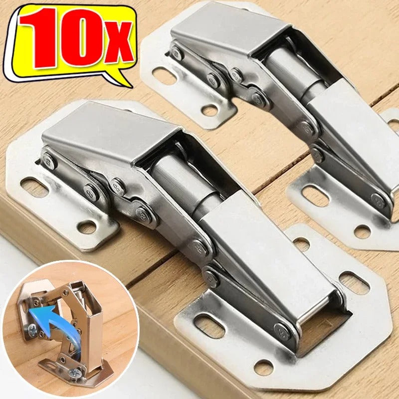 Cabinet Hinges 10-Pack