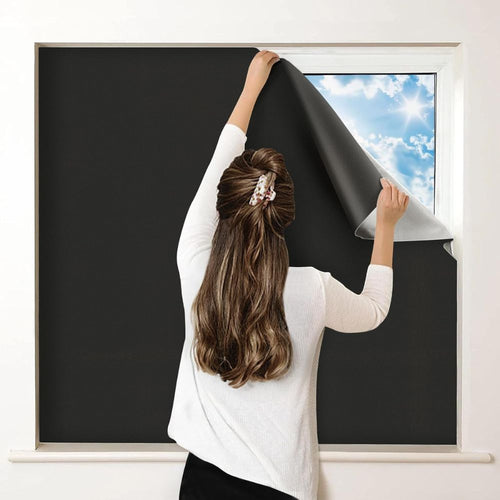 Adhesive Blackout Window Shade