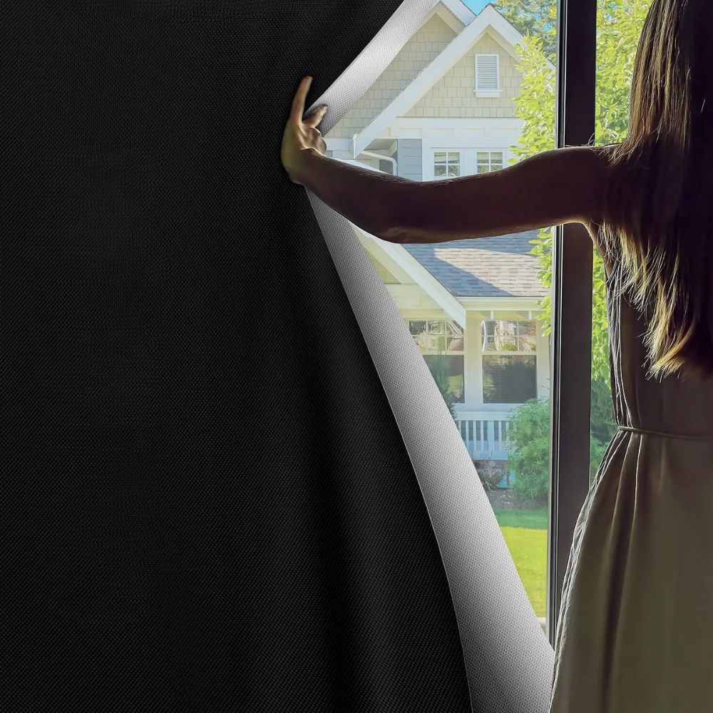 Adhesive Blackout Window Shade