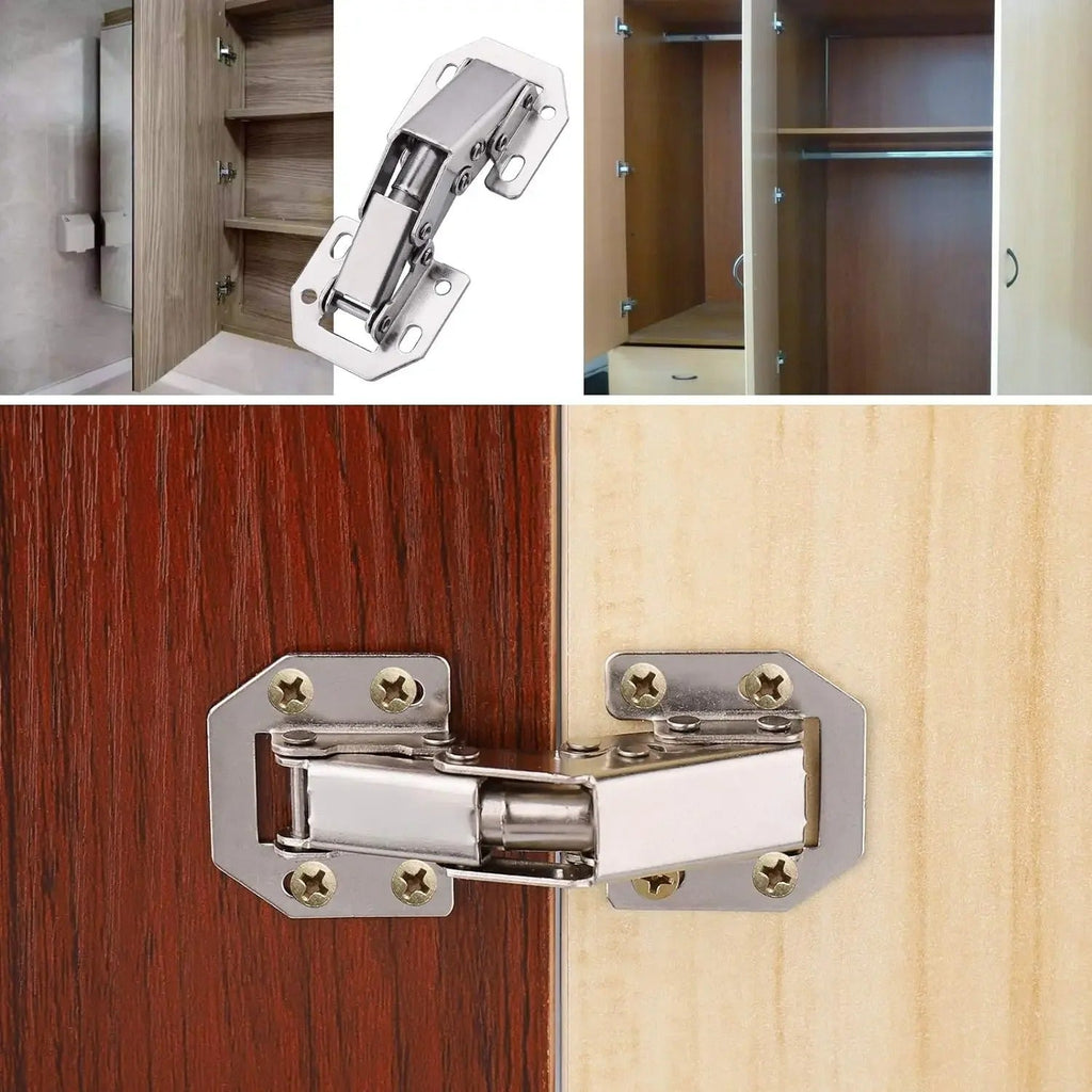 Cabinet Hinges 10-Pack