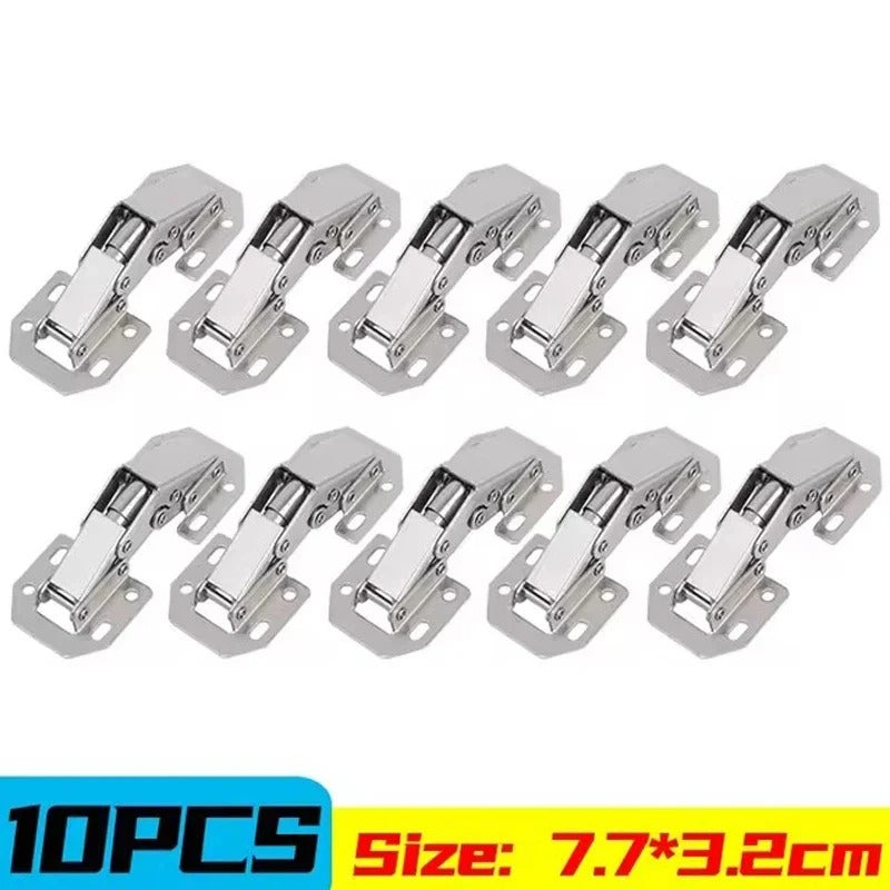Cabinet Hinges 10-Pack