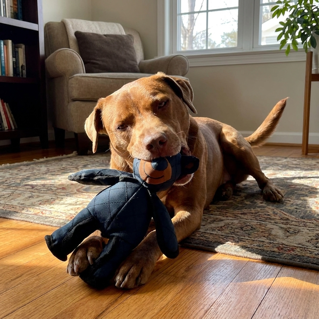 Durable Plush Dog Bear lifestyle