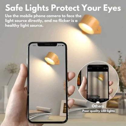 Rechargeable Wall Light 360° Rotation
