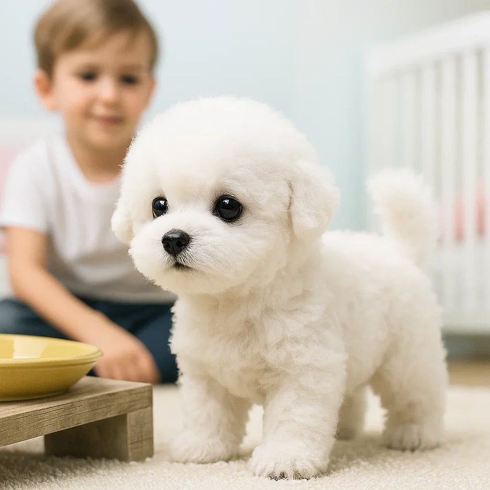 Interactive Plush Puppy Toy