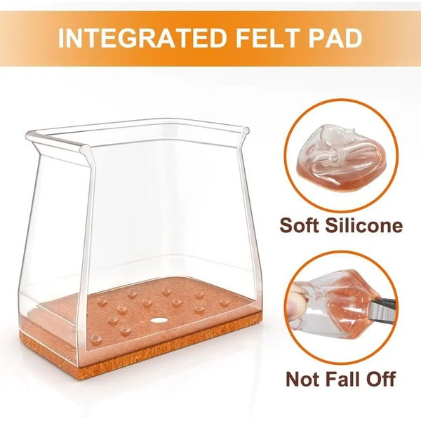 Square Chair Leg Floor Protectors