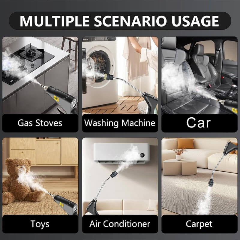 2500W Steam Cleaner with Gloves