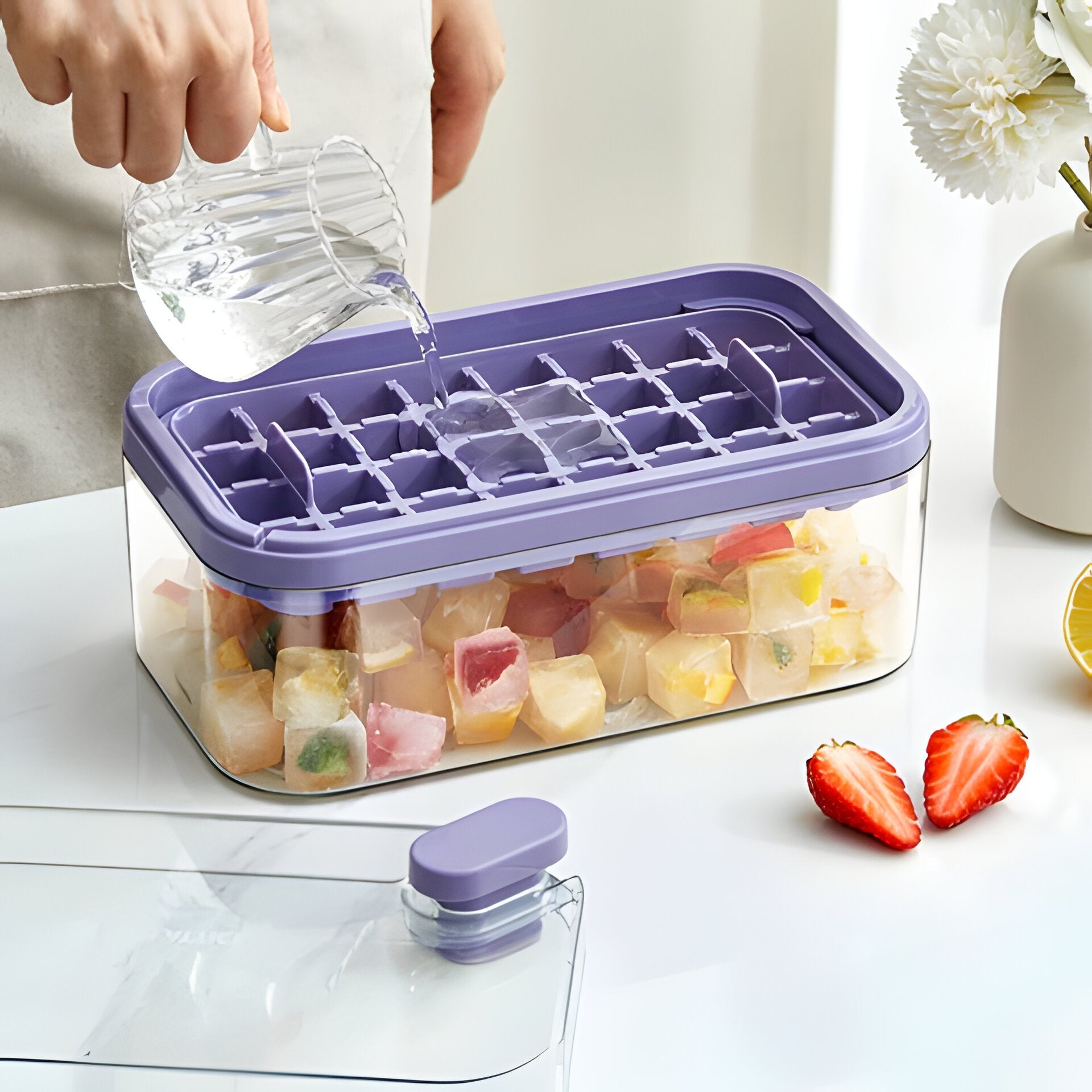 One-Click Ice Tray System