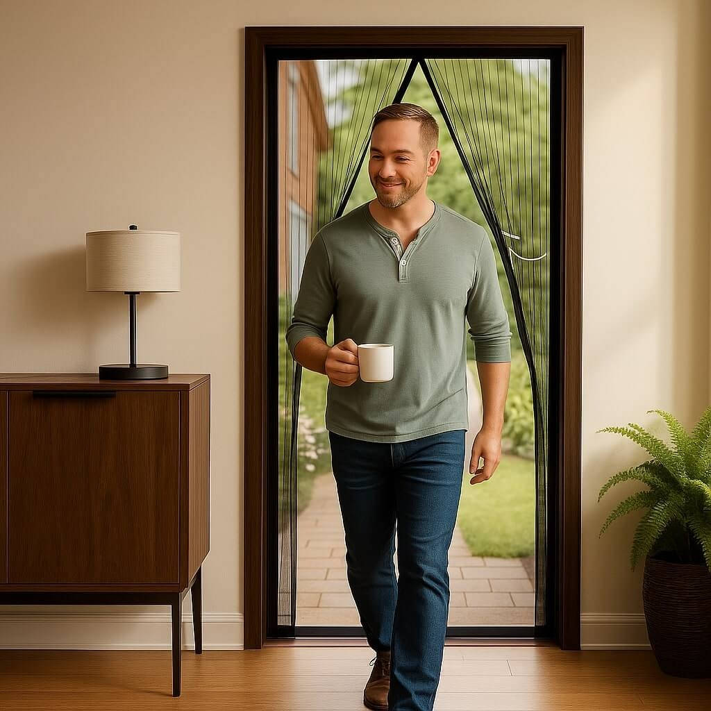Magnetic Screen Door